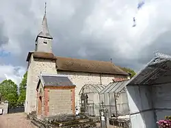 L'église Saint-Jean-Baptiste de Rimondeix.