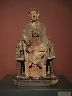 Vierge romane auvergnate.