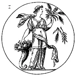 L'Abondance selon Cesare Ripa.