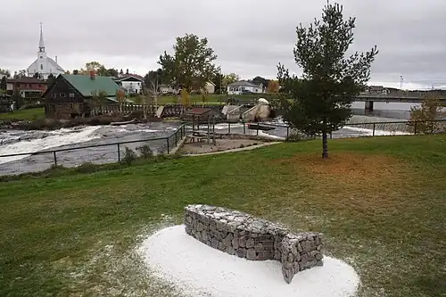 Le Tacon Site des Rites dans le Parc du Cinquantième de Sainte-Jeanne-d'Arc.
