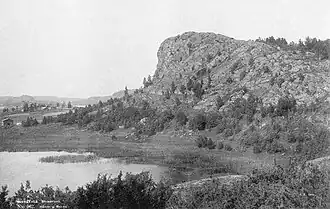 Riekkalansaari, Riutanvuori, Sortavala, en 1895.