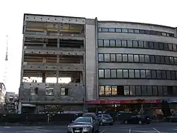 Démolition de l'ancien magasin Au Bon marché (février 2014).