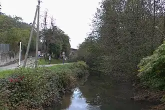 La Fure à Rives, à sa sortie du territoire de la commune à la limite de celle de Renage.