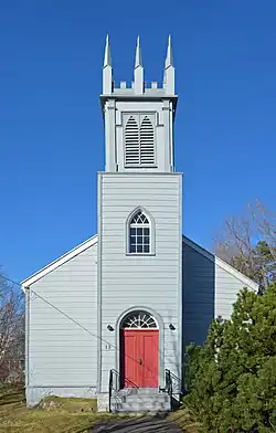 L'Église anglicane Saint-Bartholomew.