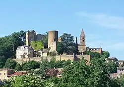 Vue d'ensemble du village.