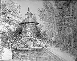 Issu d'un carnet de dessins attribués à l'artiste.