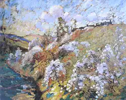 1912, Le Talus de chemin de fer, huile sur toile, 81&nbsp;×&nbsp;100&nbsp;cm
