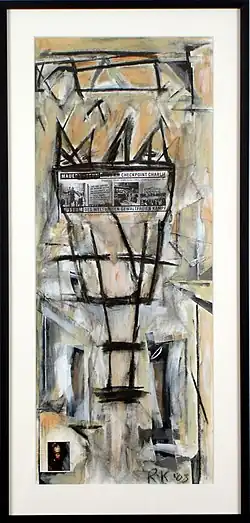 Berlin Triptych: Checkpoint Charlie (2003), Kehlmann Studio Archive.