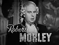 Robert Morley incarnant le roi Louis XVI