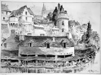 Dessin d'Albert Robida - 1890