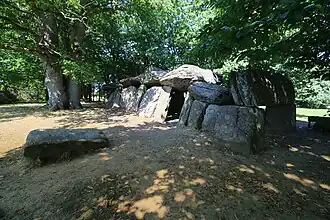 La Roche-aux-Fées à Essé.
