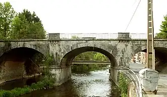 Pont sur la Lhomme à Rochefort.