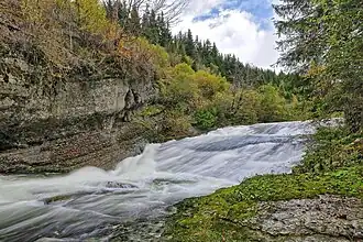 Cascades dans les gorges du Fourpéret.
