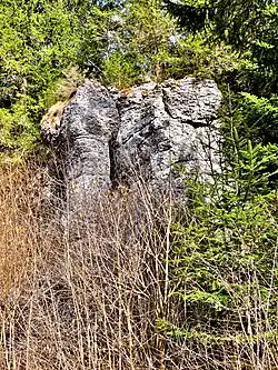 Rocher de la morille.