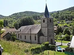 L'église Saint-Blaise, côté nord.