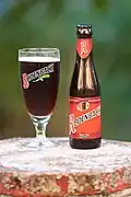 Bière rouge de la brasserie Rodenbach.