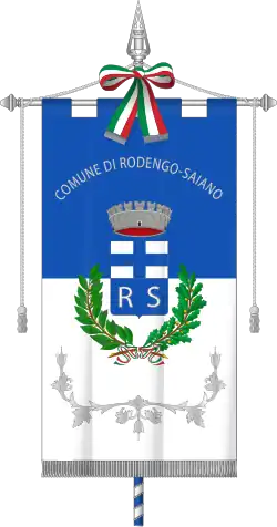 Drapeau de Rodengo-Saiano