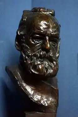 Auguste Rodin, Buste de Victor Hugo, fin du XIXe siècle.