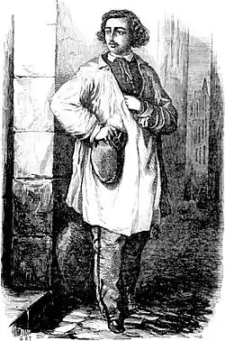 Rodolphe en ouvrier.