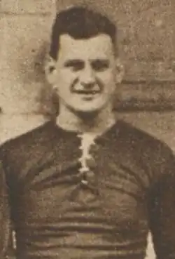 Description de l'image Rodrigo sous le maillot de l'équipe du Reste en 1930.jpg.