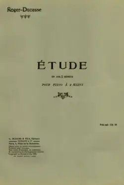 Couverture de la partition