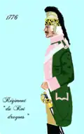 régiment du Roi dragons de 1776 à 1779