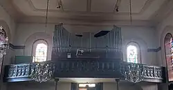 Orgue de l'église Saint-Vincent-de-Paul.