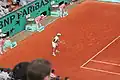 Gastón Gaudio à Roland-Garros.