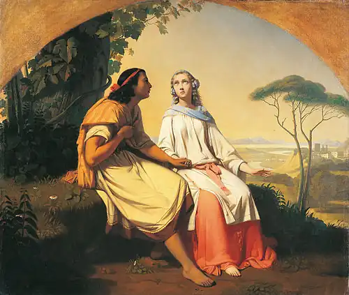 L'Âme exilée, 1838, musée des Augustins de Toulouse.
