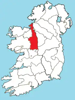 Position du diocèse en Irlande.