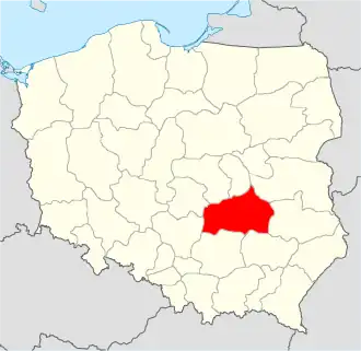 Localisation du diocèse.