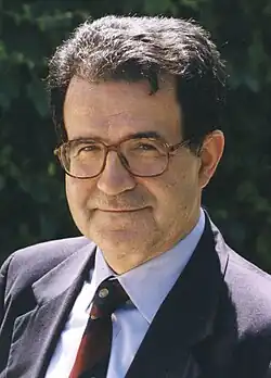 Le président de la Commission, Romano Prodi, en 1999.