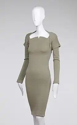 Robe en trico, circa 1990.