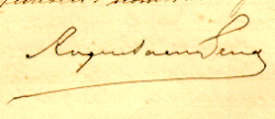 signature de Roque Sáenz Peña