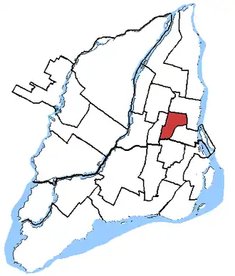 Carte de la circonscription