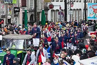 Rosenmontag&nbsp;(en) à Cologne.