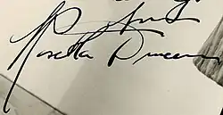 signature de Duncan Sisters