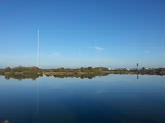 Le centre de transmissions de la Marine nationale de Rosnay en 2015.