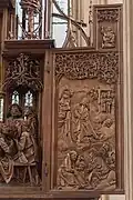 Détail du retable