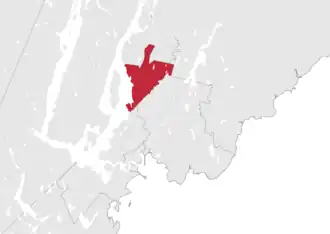 Carte de la circonscription