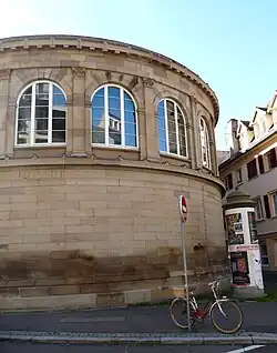 Rotonde de Conrath abritant l'ancien amphithéâtre.