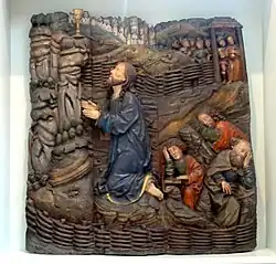 Christ au Mont des Oliviers, fin 15e