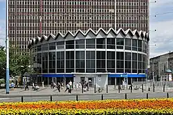 Rotunda od strony ul. Marszałkowskiej (2016)