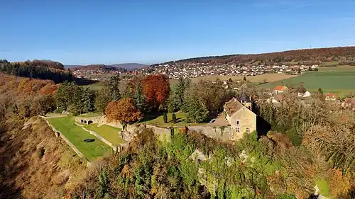 Le château de Roulans.