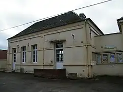 La salle communale.
