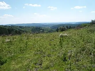 Vue depuis le sommet