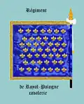 étendard du régiment Royal-Pologne, revers