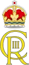 Monogramme de Charles III au Canada, coiffé de la couronne royale canadienne.