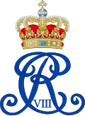Monogramme du roi Christian VIII.