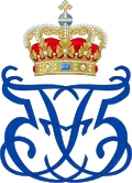 Monogramme du roi Frédéric V.